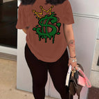 Maroon black pants / XS