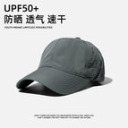 Back cutout baseball cap - dark grey / Adjustable 56-65