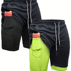 Black+Fluorescent Green / S
