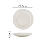 10 inch disc white