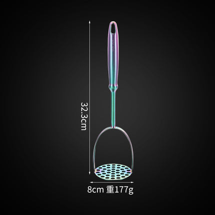 Stainless steel sweet potato masher household potato press kitchen tool manual multi-function masher potato press