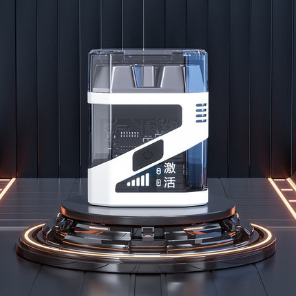 Cross-border Portable Two-head Double-head Magnetic Rechargeable Razor Men's Full-body Washable Electric Shaver Super Clean