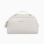 Double zipper creamy-white / 23x11.5x12.5