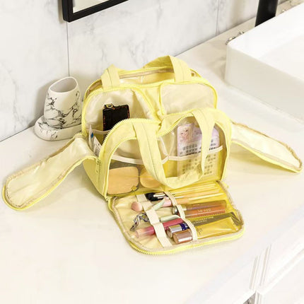 Cosmetic Bag, Multi-Layered Bag, Multi-Functional Storage Bag, Portable Travel Storage Bag, Women's Chain Bag, National Trend Handbag