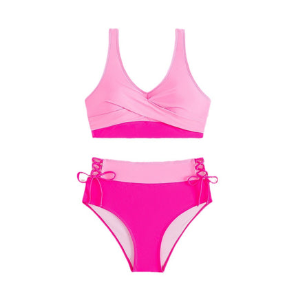 2024 Bikini Swimsuit for Women European and American Style Ins Swimwear Cross-Border Amazon Hot-Selling Bikini Wholesale Eco-Friendly Sexy