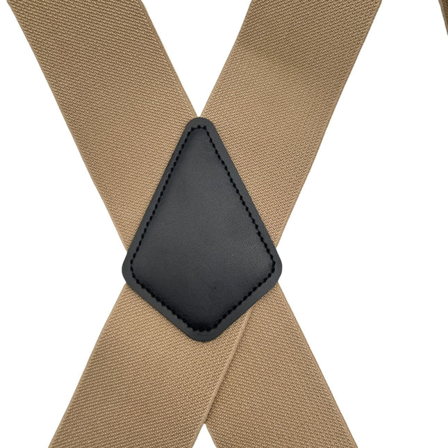 Cross-Border Manufacturer Supply Adult Men's Suspenders X-Shaped Elastic Adjustable Men's Suspenders
