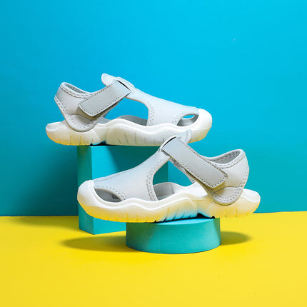 Cross-border Hot New Summer Children's Sandals Light Elastic Casual Student Shoes Soft Sole Baby Shoes Beach Shoes