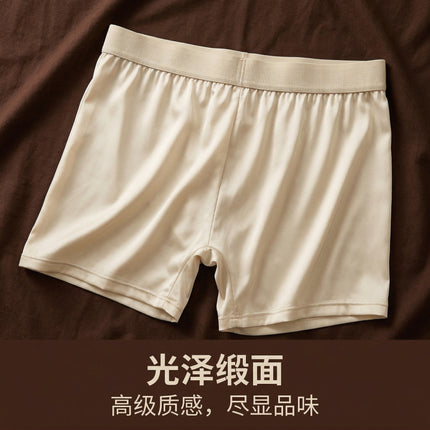 Ice Silk Men's Breathable Arlo Pants Summer Traceless Cool Sense Men's Underwear Antibacterial 2025 New Four-Corner Shorts
