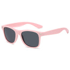 Pink frame gray film