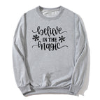 round neck gray / S