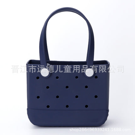 [9.9 Yuan] [Random] [Slightly Defective] Eva Beach Bag Hole Bag Satchel Handbag Waterproof Travel Sand