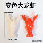Large color-changing lobster (with rope + opp bag)