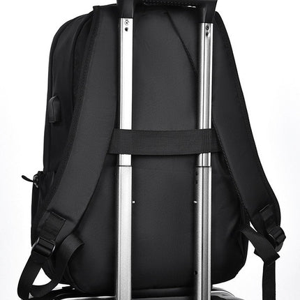 Fashion Backpack Men's Large Capacity Lightweight Waterproof Travel Bag Backpack Business Computer Bag Backpack Schoolbag
