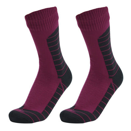 Long tube waterproof socks hiking wading outdoor camping skiing adventure mountaineering warm breathable waterproof socks