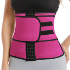 Rose red 27 quality model [zipper single belt] / 3XL