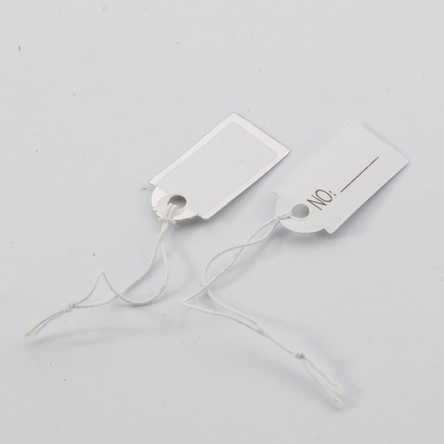 Label elastic rope label price small tag card jewelry packaging material handmade diy homemade material accessories