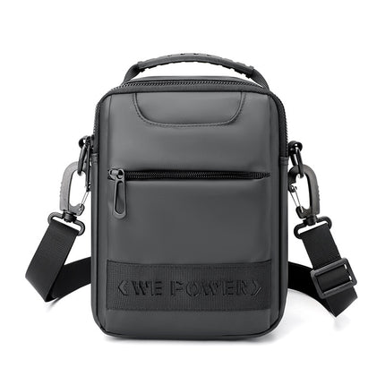 Wepower New Simple Men's Small Bag Fashionable Crossbody Bag Wearing Belt Hanging Bag Portable Shoulder Carry-on Bag