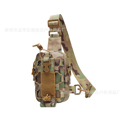 Outdoor Sports Water Bottle Mobile Phone Cross-Body Bag Military Fan Strap Cross-Body Small Mobile Phone Water Cup Waist Bag Cross-Body Small Backpack