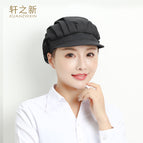Korean folding hat [black half net]]