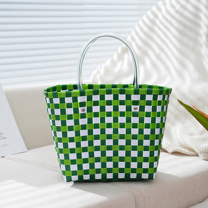 Bag woven bag handbag hand bag beach bag vegetable basket woven bag female tote bag hand gift basket wholesale