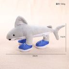 Size as shown in color / Three-legged shark - about 33cm/142g