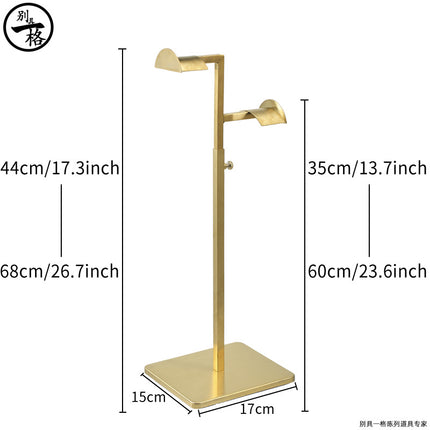 Cross-Border Exclusive Supply of Stainless Steel Bag Racks, Bag Display Racks, Bag Supports, Bag Racks for Stores, Adjustable Handbag Stands