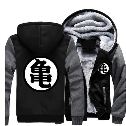 Dragon Ball Sweatshirt Son Goku Custom Unisex Student Thickened Fleece Jacket Anime Merchandise