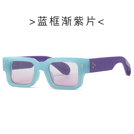 New Miding imitation plate thick frame sunglasses 2729 European and American versatile classic sunglasses cross-border street shooting sunglasses