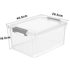 [40.5*29.5*18.5] storage box without compartments / 27*18*22