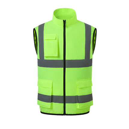 New outdoor cooling air conditioning overalls men's sanitation road administration reflective strip fan clothing summer air conditioning clothing vest