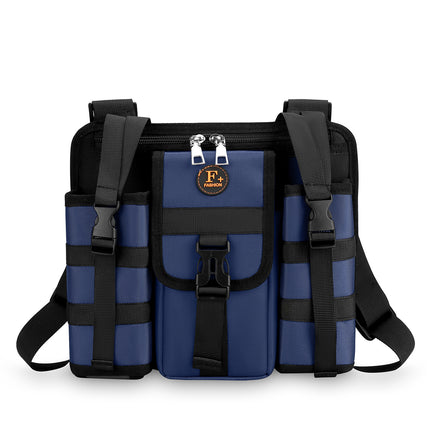 Chest Bag, Casual Water Cup Bag, Tactical Backpack, Outdoor Travel Backpack, Workwear, Sports Water Bottle Bag, Cycling Shoulder Bag