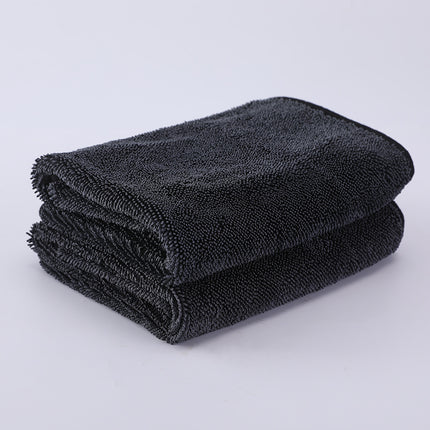 Thickened Braided Car Cleaning Towel, Double-Sided Absorbent Water Collection Towel, Microfiber Car Wash Towel, Quick-Drying Car Wash Towel