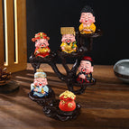 Five-party holy fortune bag stand