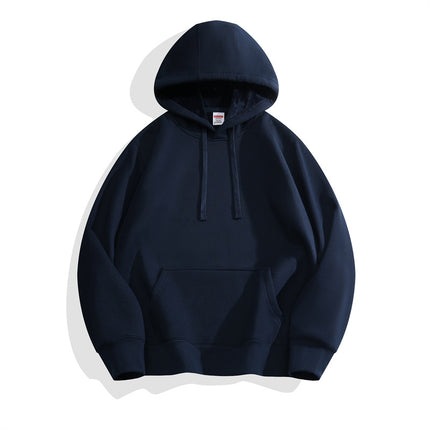 450g Fleece-Lined Thick Pullover Long-Sleeve Hooded Sweatshirt Work Uniform Team Culture Shirt Class Uniform Hoodie with Letter L Printed