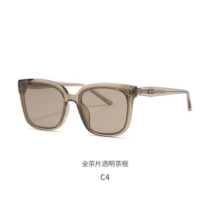 Dear Sunglasses 9097 Ou Ming New Women's Nylon High-End Fashion Large Frame Driving Men's Anti-Uv Sunglasses