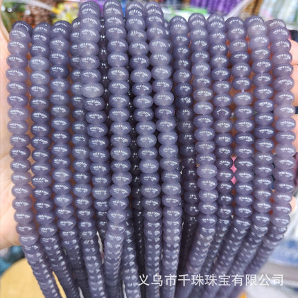 5X8Mm Natural Stone Agate Spacer Beads Abacus Beads Spacer Beads Loose Beads Handmade DIY Necklace Bracelet Jewelry Batch