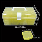 32-compartment suitcase [yellow inner box] / Standard