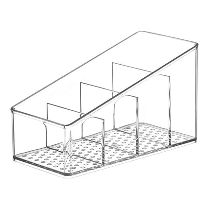 Desktop Cosmetics Storage Box, Dressing Table, Skin Care Product Storage Shelf, Acrylic Dormitory Transparent Compartment Lipstick Box
