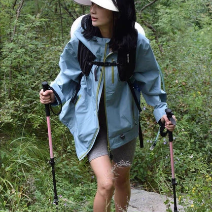 ✅ Lightweight Single-Layer Jacket for Women 25 Spring & Fall Outdoor Windproof and Waterproof Men's Travel Mountaineering Jacket Jacket