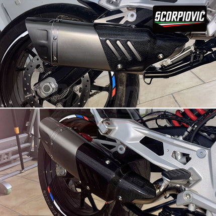 Motorcycle locomotive modified K10 tail section general exhaust pipe 450SR 800NK NINJA400 CBR400