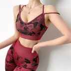 Red camouflage (single bra) / S