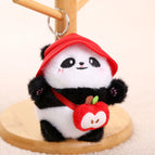 About 12cm/44g / Hat panda pendant-red