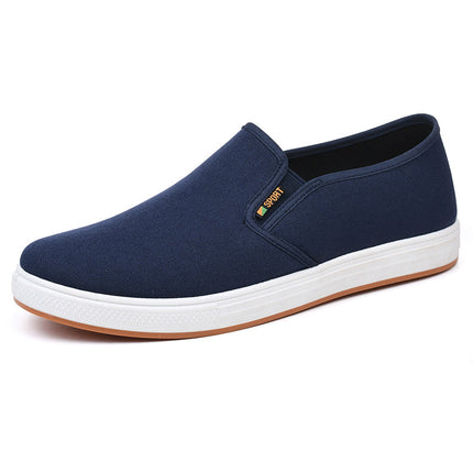 Old Beijing Cloth Shoes Canvas Shoes Spring and Autumn Single Shoes Middle-aged and Elderly Non-slip Wear-resistant Dad Shoes Lightweight Breathable Soft Sole