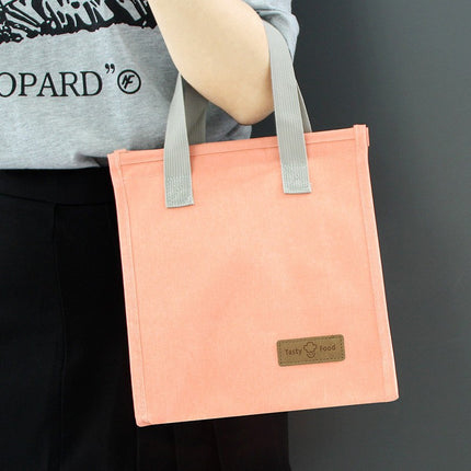 Hot Selling Amazon Bento Insulated Bag Portable Oxford Cloth Bento Bag Student Lunch Bag Portable Picnic Ice Bag