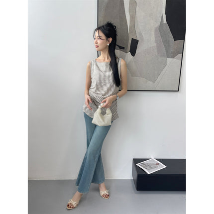 2025 New European and American Fashion Sandals for Women, Stiletto Heels, Sexy Temperament, Open-Toe High Heels