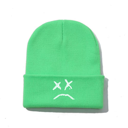 Europe and the United States Lil Peep peripheral hat wool knit hat cold warm hat wholesale