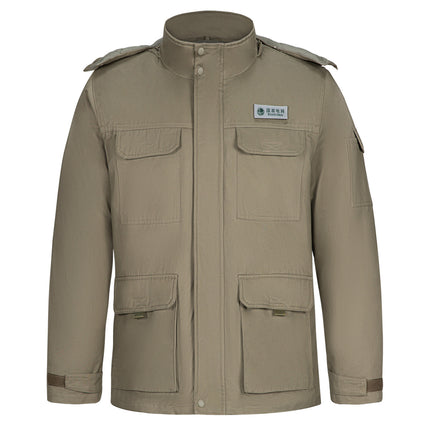 Cotton Workwear for National Grid Hubei, All-Cotton Labor Protection Work Clothes for Municipal Power Industry, Thickened and Warm for Men and Women
