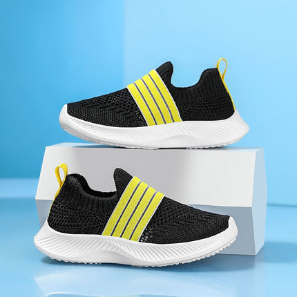 Boys Shoes Children's Sneakers Summer Single Mesh 24 New Breathable Mesh Shoes Single Mesh Slip-on Mesh Shoes for Girls