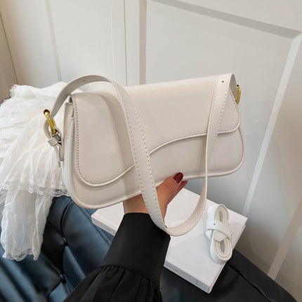 High-End Trendy Women's Bags 2026 New Fashion Textured Shoulder Bag Retro Women's Crossbody Bag Temu Dropshipping