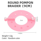9cm, random colors (take two to get a pair)